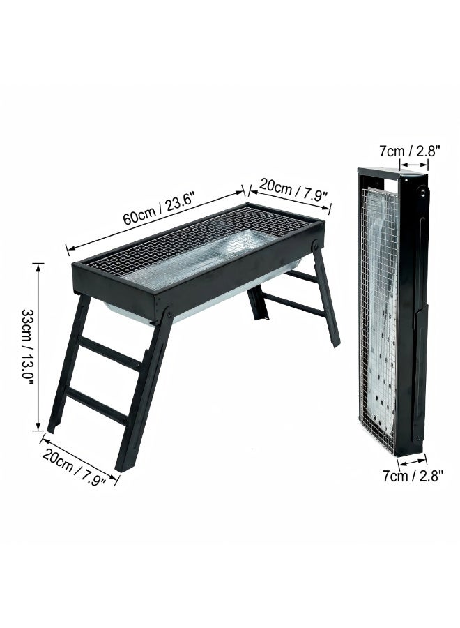 Portable Outdoor Grill – Foldable for Easy Storage, Ideal for Camping, Picnics, Beaches and Outdoor Barbecues - Image 4