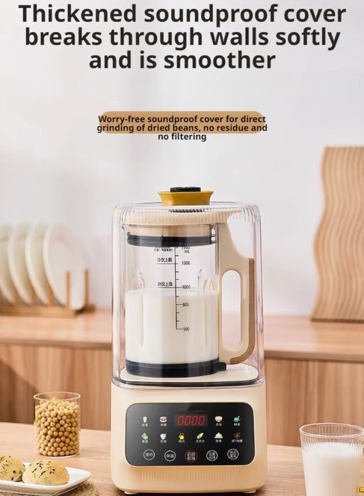 Denx Intelligent Food Blender 600W 1.5L With soundproof cover - Image 4