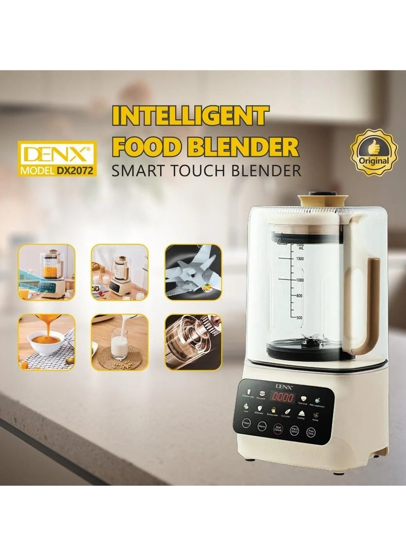 Denx Intelligent Food Blender 600W 1.5L With soundproof cover - Image 2