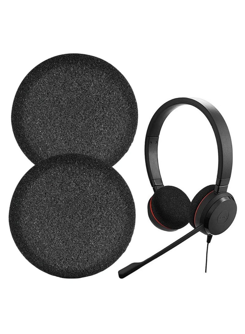 Replacement Ear Pads For Jabra evolve 20 20se 30 30II 40 65 65 Headphone Earpads Soft Memory Foam Sponge Cover Earphone Sleeve - Image 1