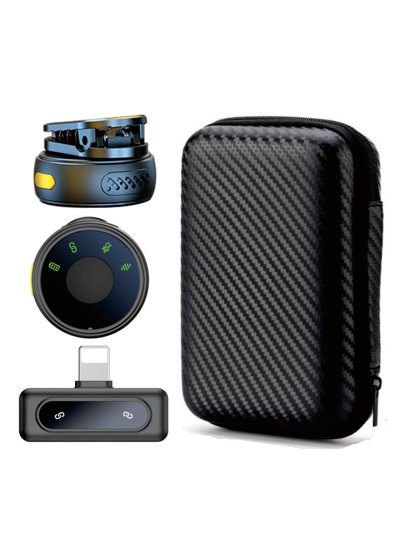 SYOSI - Usb Microphone for iPhone 15, Mini Video Recording Microphone, Youtube Podcast Microphone, Content Creator Microphone, Vlogging Mic Wireless Lav Mic for TikTok, Live Stream, Facebook, Zoom - Image 1