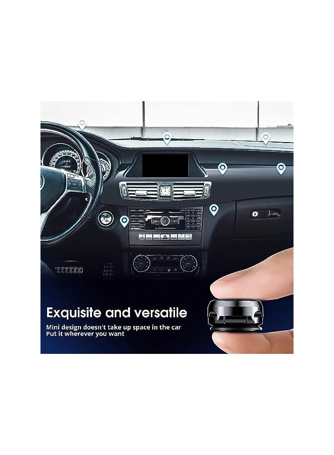 S-TOP Magnetic Phone Holder for Car, Alloy Folding Magnetic Car Phone Holder Car Magnetic Phone Mount 360° Rotation Magnetic Cell Phone Holder Dashboard Car Mount Fit for All Phone - Image 2