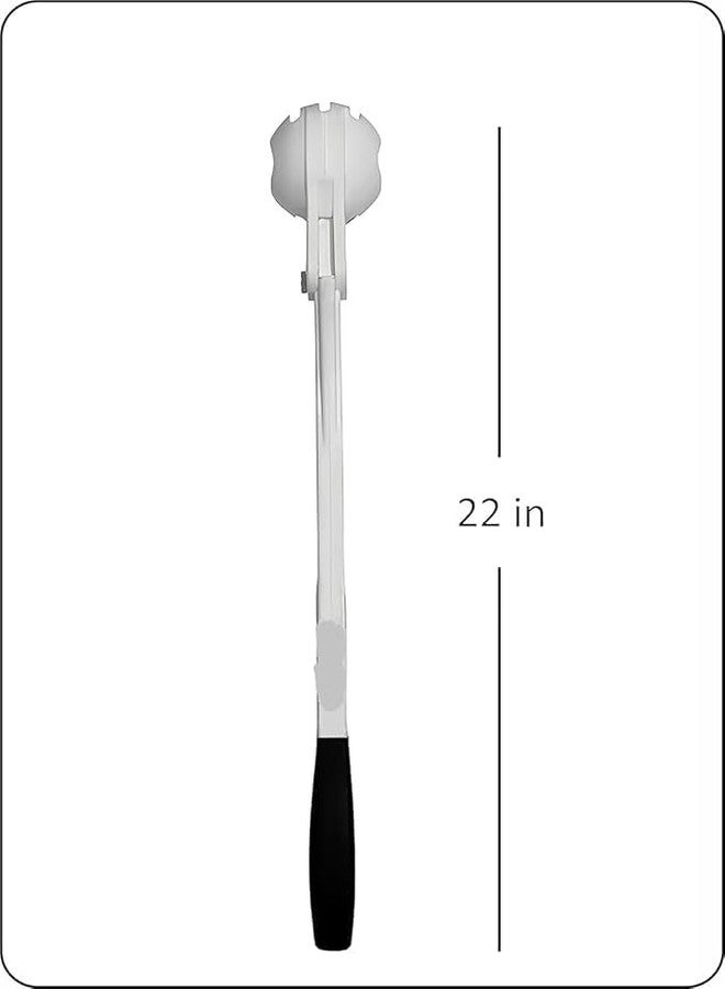 CRAZX Adjustable Sidearm Cricket Ball Thrower - Fast Bowling Practice Tool for Batsmen | Speed & Accuracy Training Aid | Lightweight Durable Plastic Thrower for Leather & Tennis Balls - Image 3