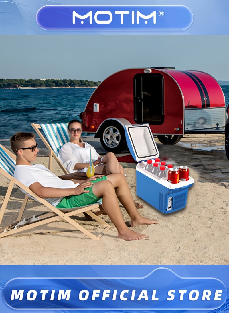 Motim 8L Mini Fridge Car Refrigerator Portable 12V/220V for Car and Home Use  - Image 5