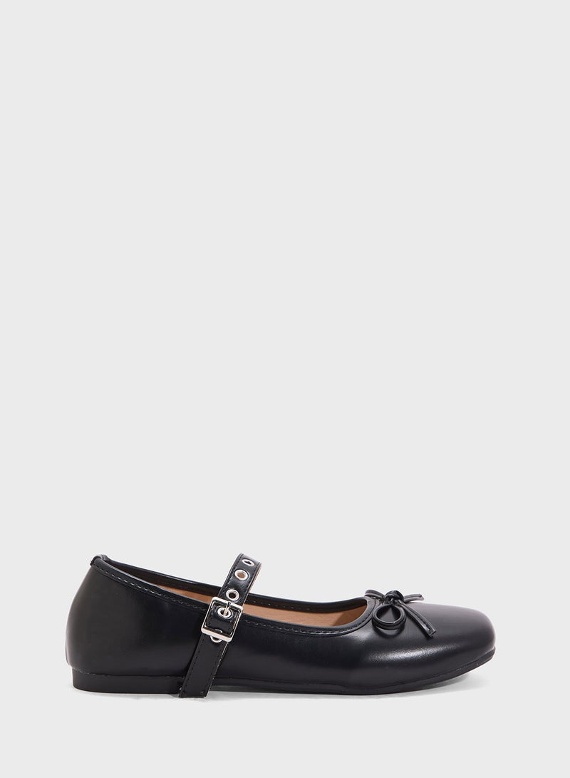Ginger Square Toe Ballerina Flat  - Image 1