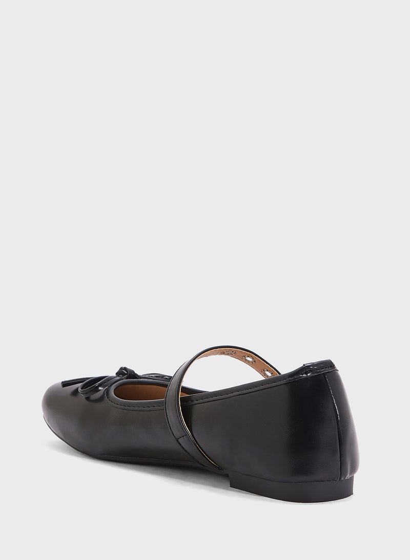 Ginger Square Toe Ballerina Flat  - Image 3