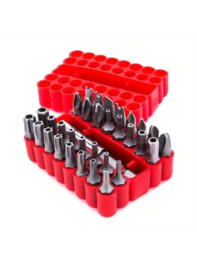 33 In 1 Hollow Screwdriver Set Magnetic Phillips Torx Bit With Extension Bar Manual Repair Tool - Image 2