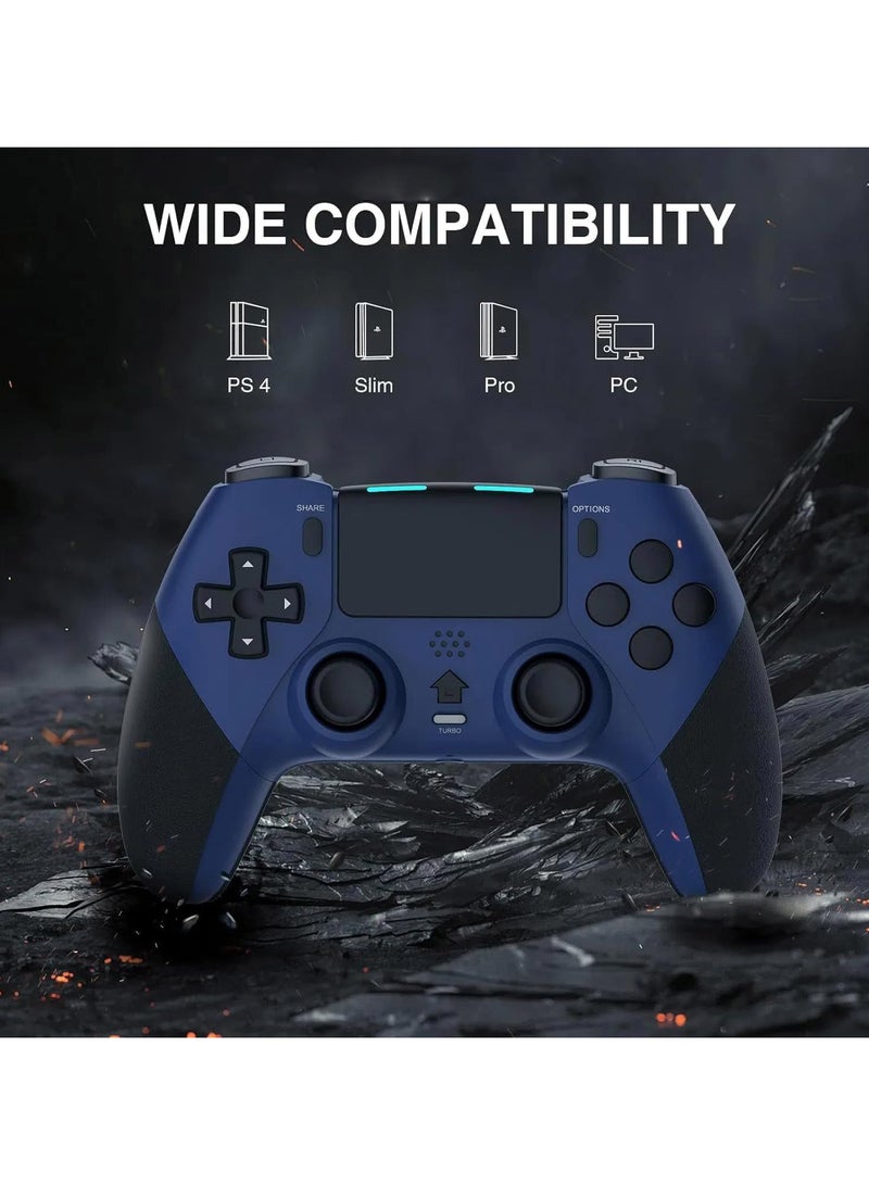 1 Pack Wireless Pro Game Controller (Blue  Black) - Image 2