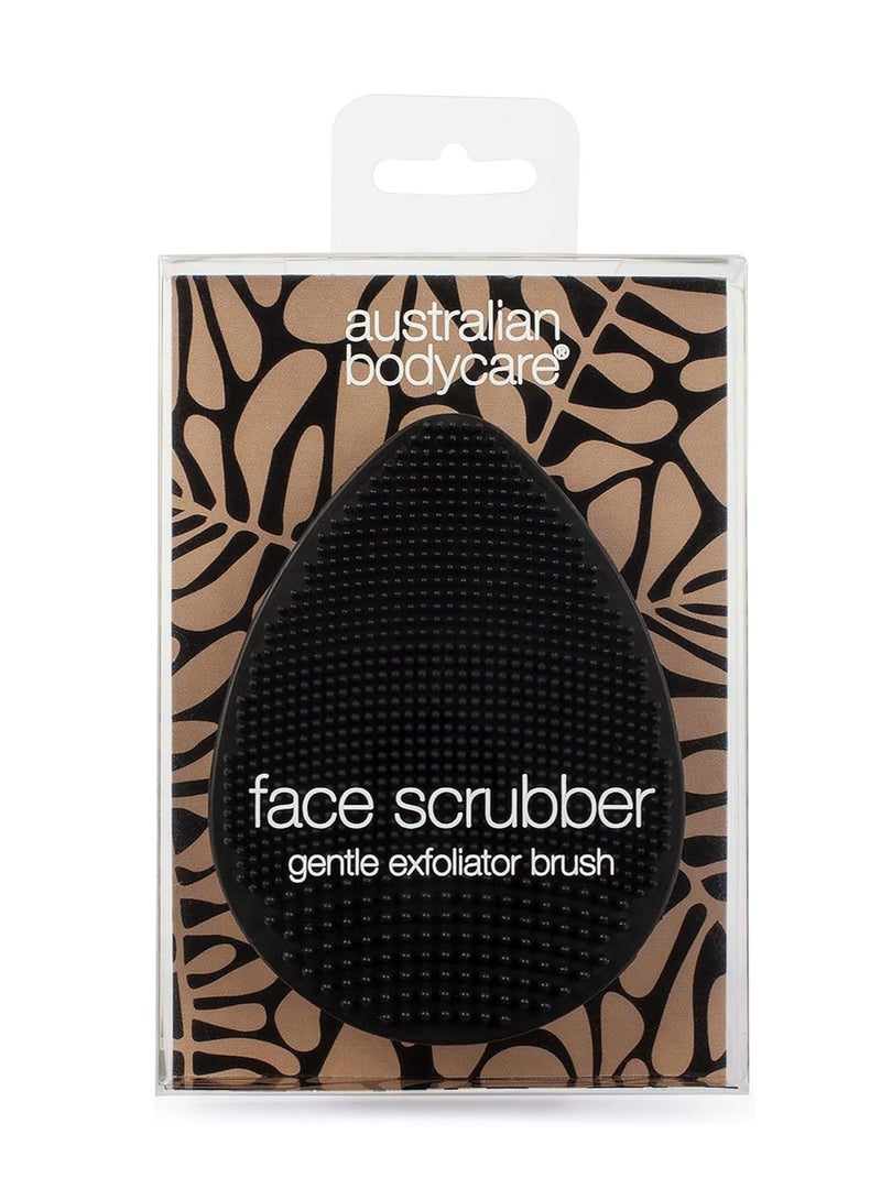 AUSTRALIAN BODYCARE Silicone Facial Cleansing Brush for Exfoliation  Daily Face Scrubber for Clear Glowing Skin Reduces Blemishes Blackheads Pimples Gentle Massage and Deep Pore Cleansing - Image 1