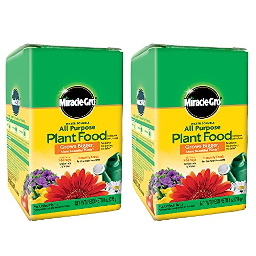 Miracle-Gro Water Soluble All Purpose Plant Food 8 oz., 2-Pack - Image 2