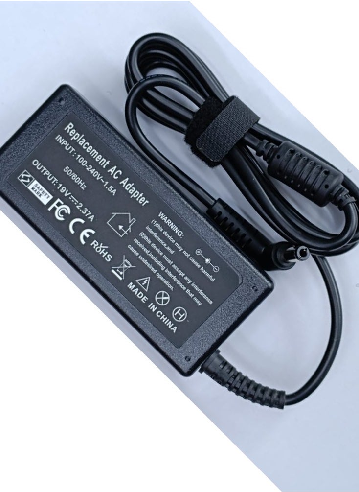 CS - AC ADAPTER LAPTOP FOR TOSHIBA 19V 2.37A 5.5x2.5mm - Image 1