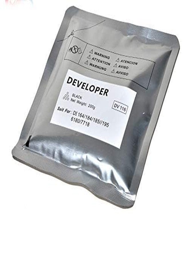 KANABEE Developer for Konica Minolta Bizhub Tn116/Tn118/164/165/184/185/195/215 Printer and Photocopier (Pack of 1)