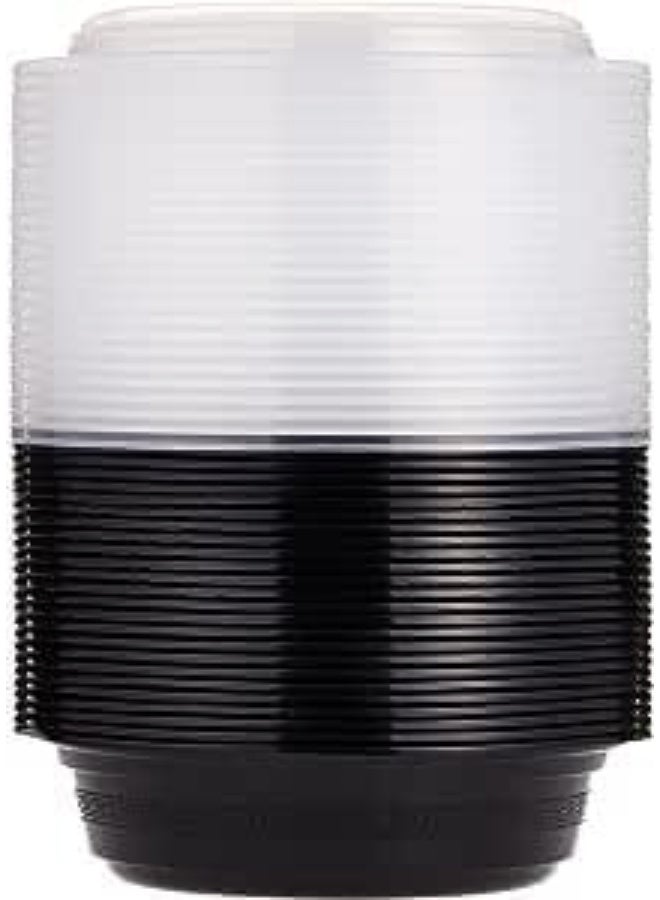 HTE Disposable Microwave Container With Lid 25Pieces (Ro16) - Image 3