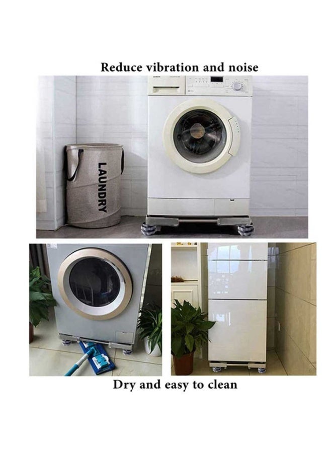 AiheArron Washing Machine Stand Base - Adjustable Refrigerator Stand With 4 Strong Feet - Multi-Functional Pedestal for Washing Machine and Dryer - Image 4