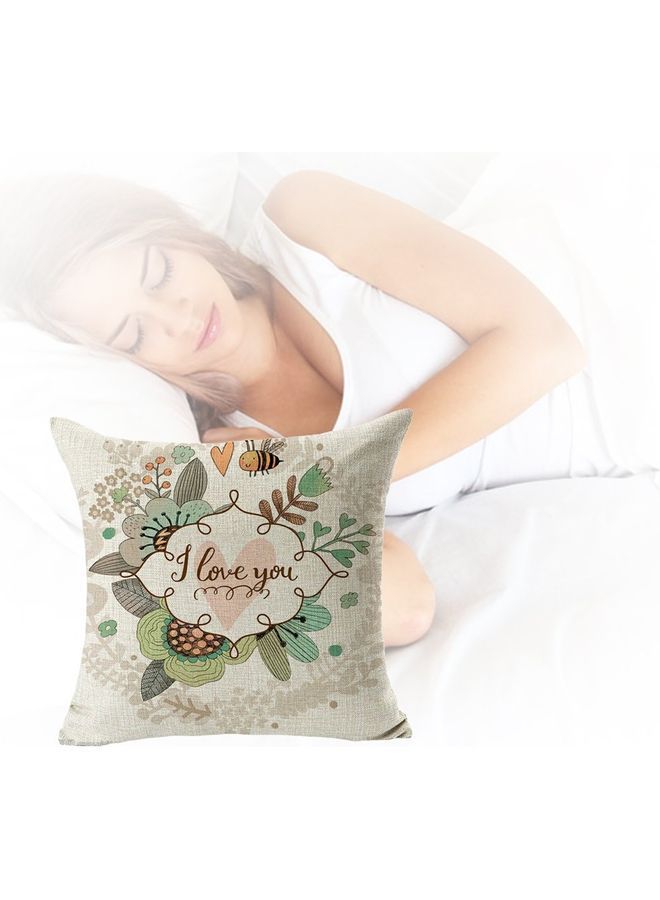 نيبمينينت غطاء وسادة مطبوع متعدد الألوان - Image 3