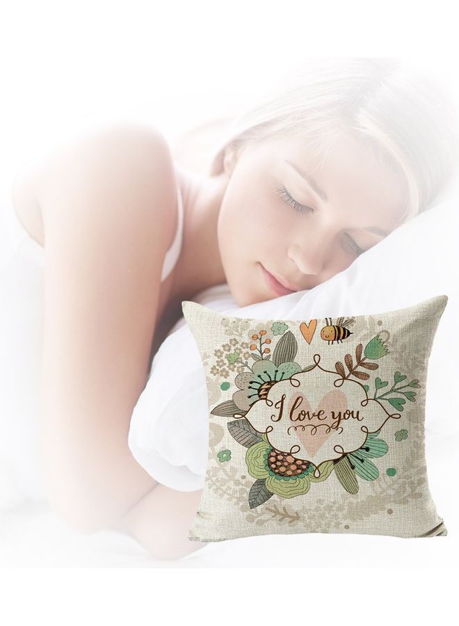 نيبمينينت غطاء وسادة مطبوع متعدد الألوان - Image 4