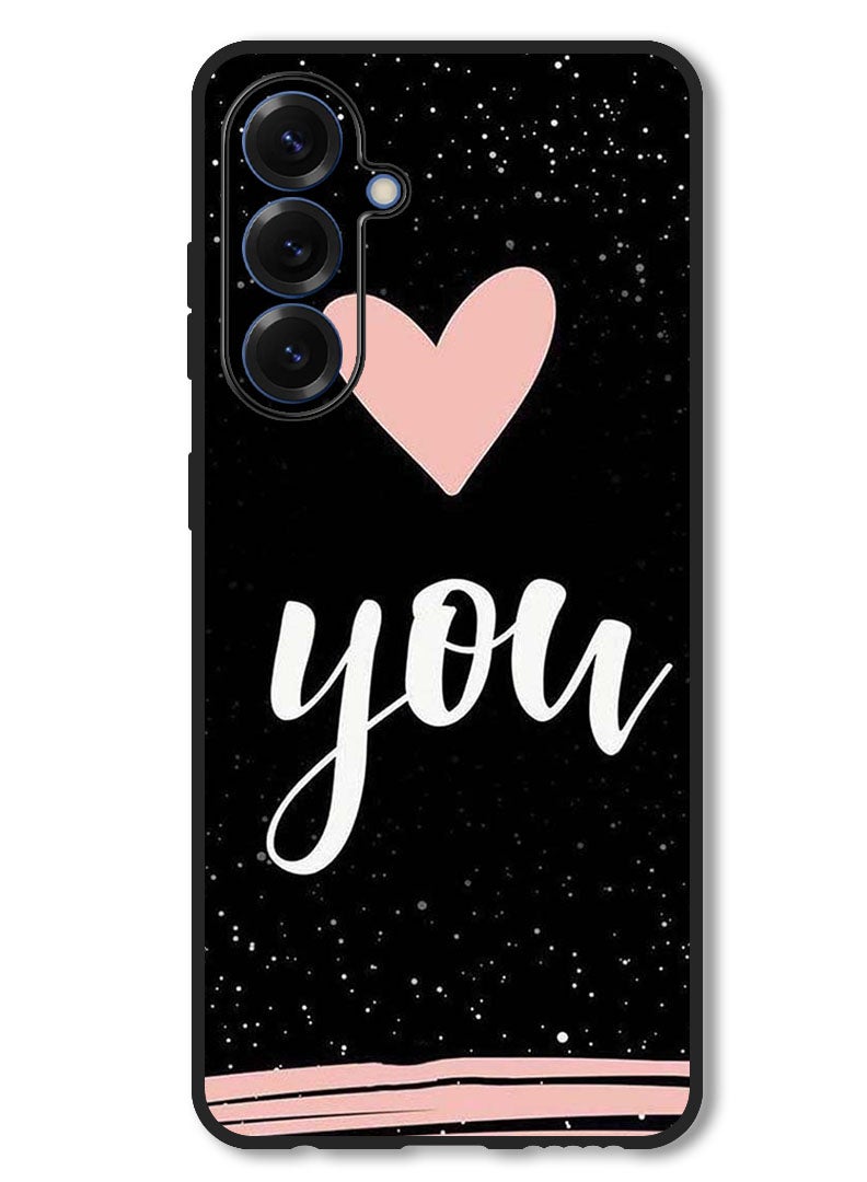 Theodor Case Compatible with Samsung Galaxy A26 Protection Shockproof Bumper Cover You  Heart - Image 1