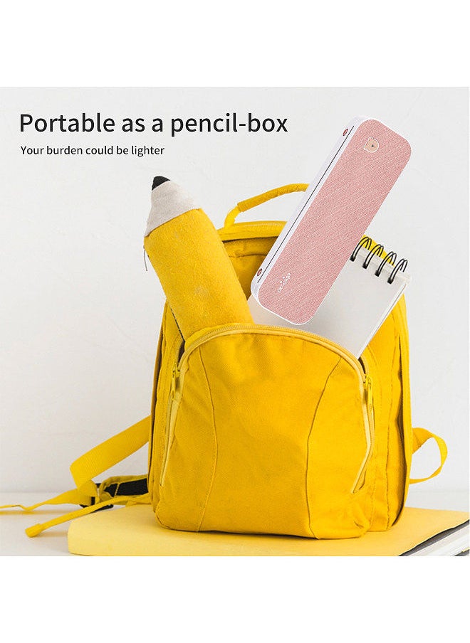 PeriPage A4 Paper Printer Direct Thermal Transfer Wirless Printer Mobile 210mm Mini Mobile Photo Printer  USB BT Connection with 1 Roll Thermal Paper  - Image 4
