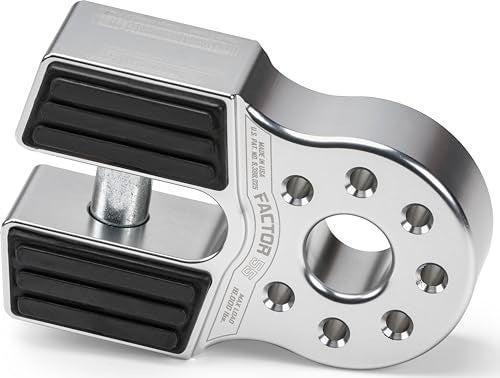 Factor 55 Flatlink Shackle Mount Winch, Designed for use Steel or Synthetic Ropes up to 6,000 lbs - Silver - Image 5