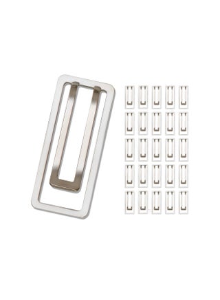 Non Skid Paper Clips, Medium Size/Standard Size, Nonskid Cute Metal Stainless Steel Paperclips for School Home Office Supplies, Bulk 50 Pcs, for Diy Projects or Even for Fixing Tablecloths(50 Count) - pzsku/ZED6CCE101BA376876ABDZ/45/_/1696851525/9e018488-3c99-49cd-8f94-e3d869abf7e2