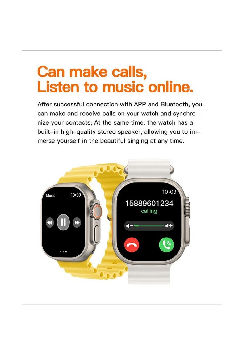 AROAQ - T900 Ultra Wireless Charging Smart Watch - Image 1