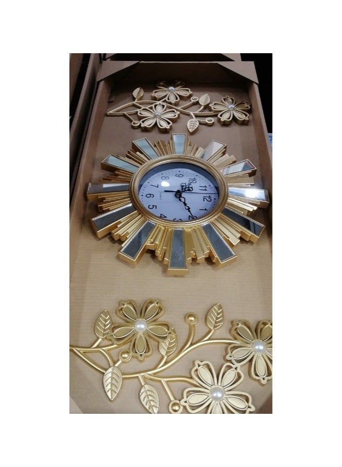 Wall Clock,Silent Non Ticking Quality Quartz Battery Operated,Round Easy to Read,Silent Wall Clock for Bedrrom,Living Room,Kitchen,Office,School Home Decor - Image 2