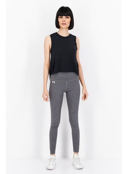 UNDER ARMOUR Women Sportswear Fit Training Tank Top, Black  - Image 3