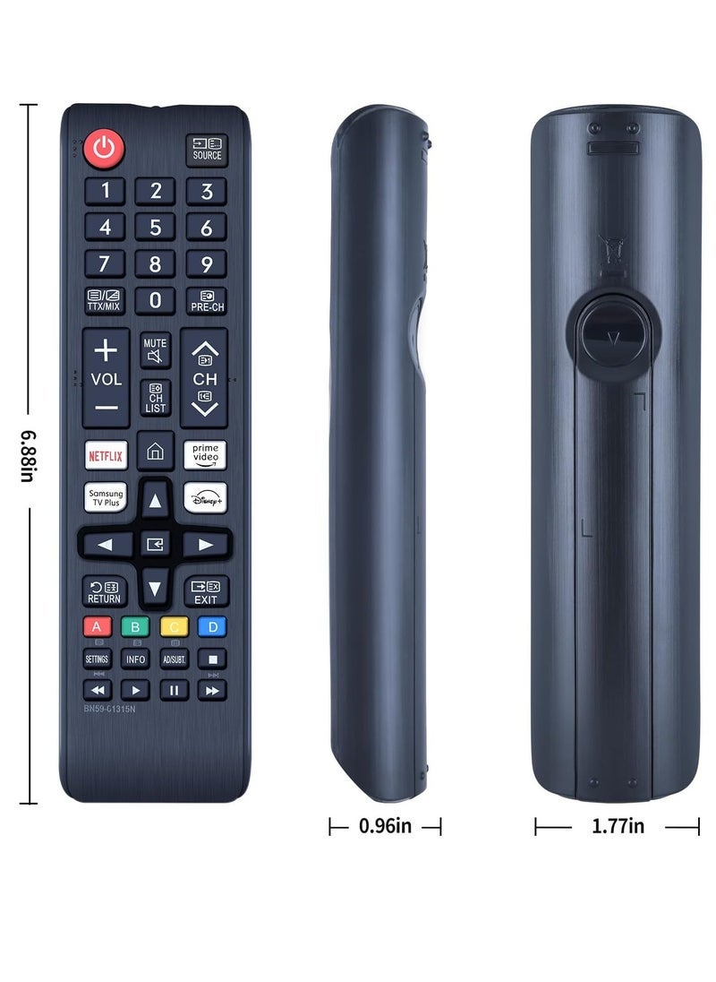 SmartGrist Replacement Remote Control BN59-01315N Compatible with Samsung QLED QD 4K Smart TV QE55S95BATXXU, QN55S95BAFXZA, QN65S95BAFXZA, QE65S95BATXXU, QE65S95BS95B with Battery - Image 4