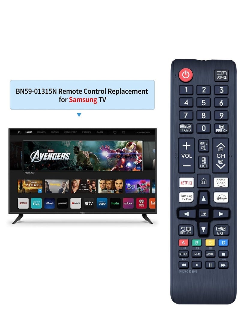 SmartGrist Replacement Remote Control BN59-01315N Compatible with Samsung QLED QD 4K Smart TV QE55S95BATXXU, QN55S95BAFXZA, QN65S95BAFXZA, QE65S95BATXXU, QE65S95BS95B with Battery - Image 2