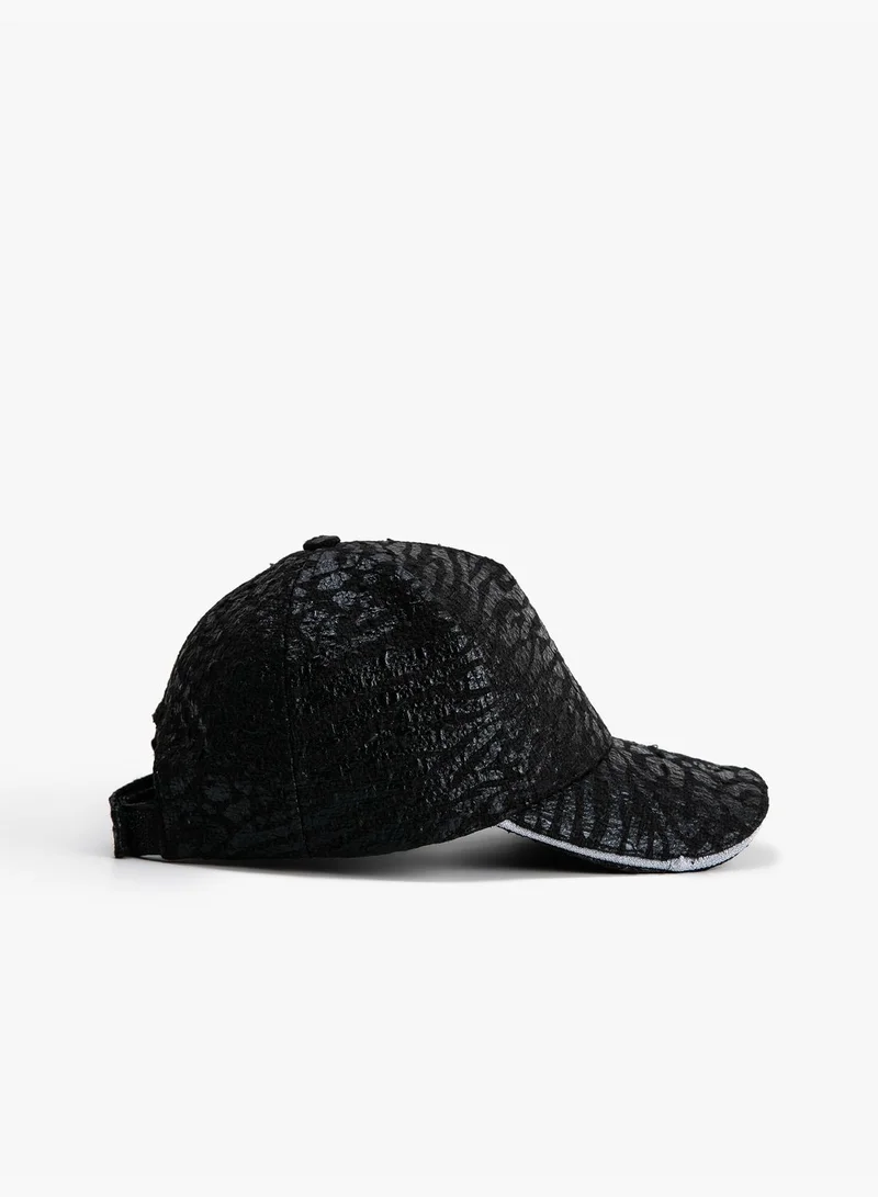 KOTON Jacquard Cap Hat