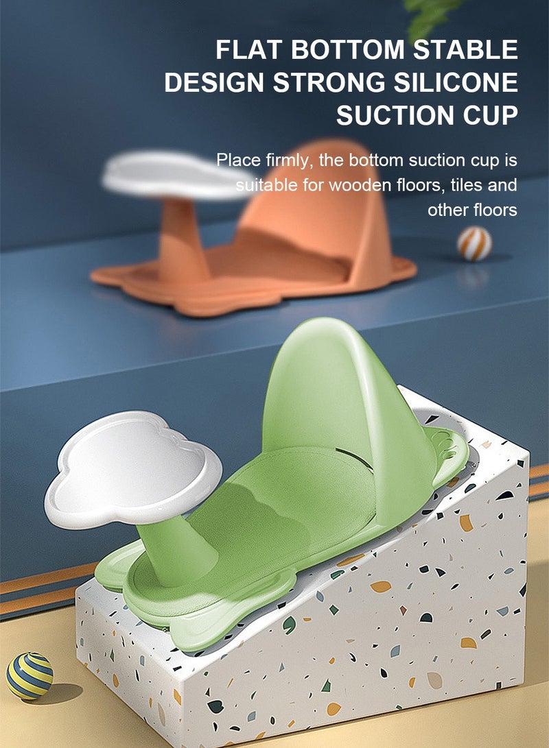 ما بيبي طفل كرسي حمام ، طفل لطيف كرسي حمام الكرتون ، قابل للفصل والتركيب طفل كرسي دش - Image 5