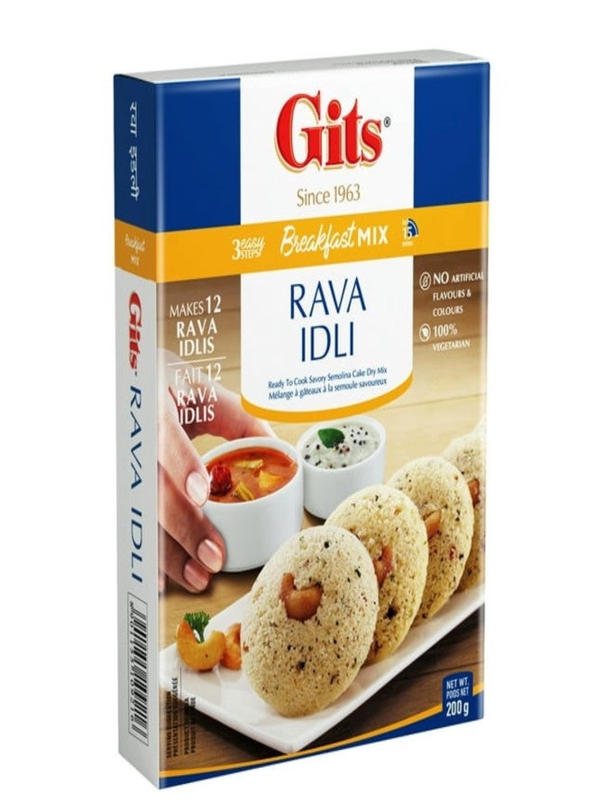 Gits Rava Idli Mix 200 gm, large - Image 1
