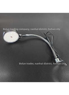 Generic Led Machine Tool Work Lamp Strong Magnetic Seat Magnet Lighting Lamp Punch Lathe Machine Equipment Industrial Table Lamp 220v24v-Power:Threaded Mouth Lampshade (without Light Cannon)  - Image 4