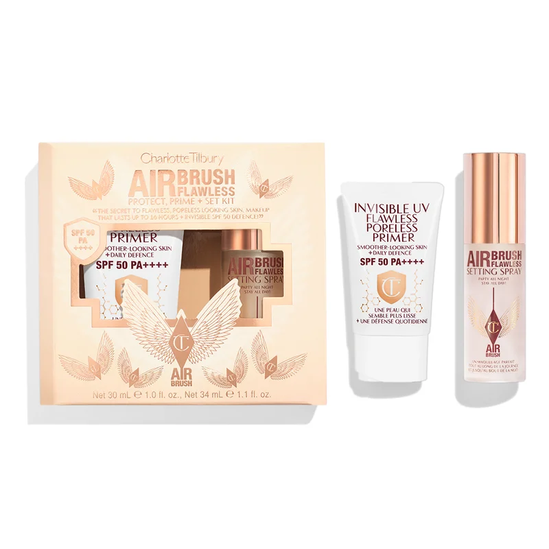 Airbrush Flawless Protect, Prime + Set Kit