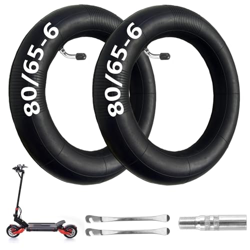 Hromra 80656 Scooter Inner Tube 255x80 10x25 Inner Tube 10 inch Tire for Nanrobot D4D5D6Apollo ProKugoo Kirim M4 ProVarla Eagle OneKaabo Wolf WarriorMantis 10 Electric Scooter 2 Pack - Image 1