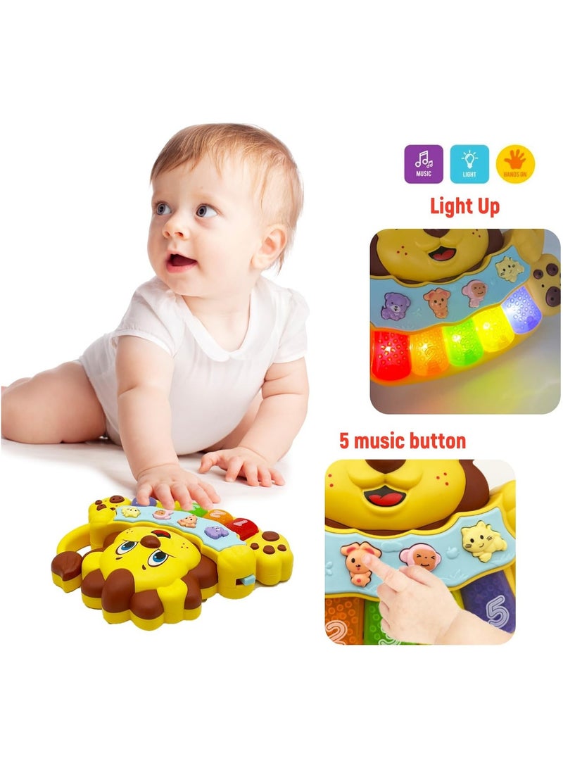 Baby Piano Toy, Light Up Music Baby Toys for12 18 Months Early Learning Educational Piano Toy 1 Year Old Boy Girl Gifts  - Image 2
