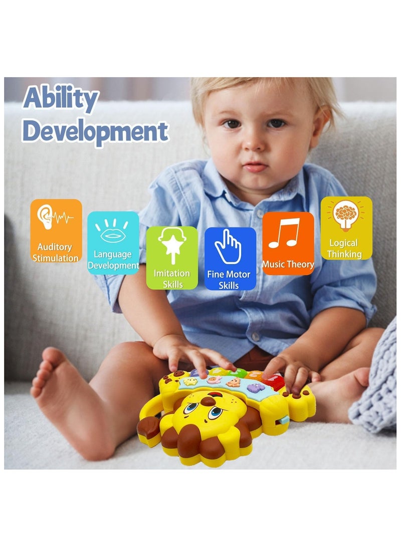 Baby Piano Toy, Light Up Music Baby Toys for12 18 Months Early Learning Educational Piano Toy 1 Year Old Boy Girl Gifts  - Image 3