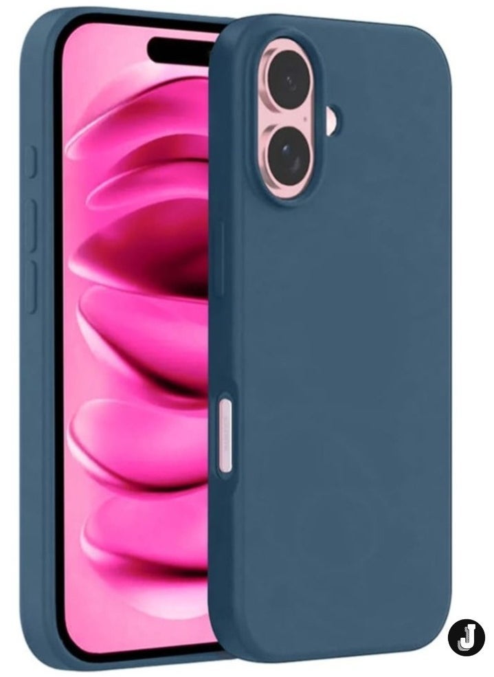 JAJEEK "New Liquid Silicone Case for iPhone 16 Plus – Ultra Slim Design, Soft Anti-Scratch Microfiber Lining & Drop Protection" - Image 1