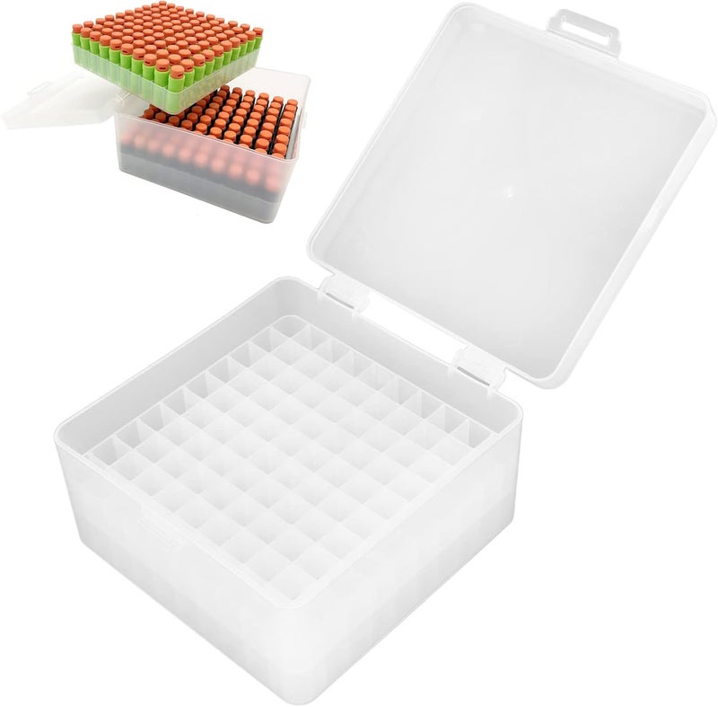 OUKA Short Ammunition Loading Box, Effective Sorting Transparent Wear Resistant Plastic Portable EVA Foam Sponge Ammo Box for Outdoor Fight - Image 2