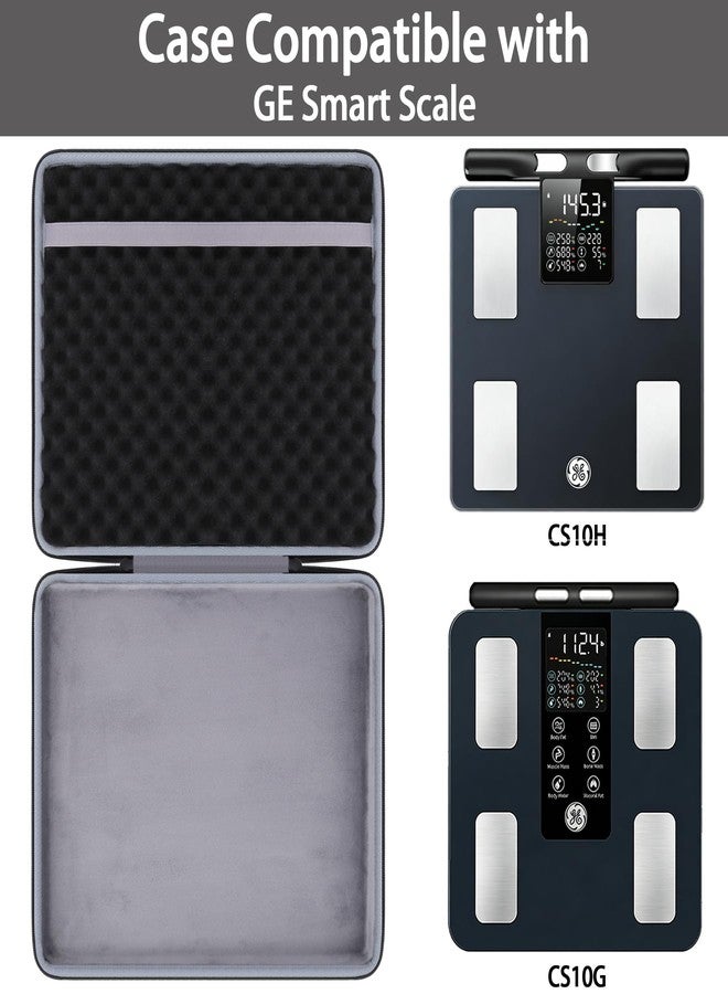 co2CREA Hard Carrying Case for GE Smart Scale, Compatible with CS10G/CS10H, Shockproof, Water-Resistant EVA Storage Bag with Handle for Travel and Home Organization - Image 2