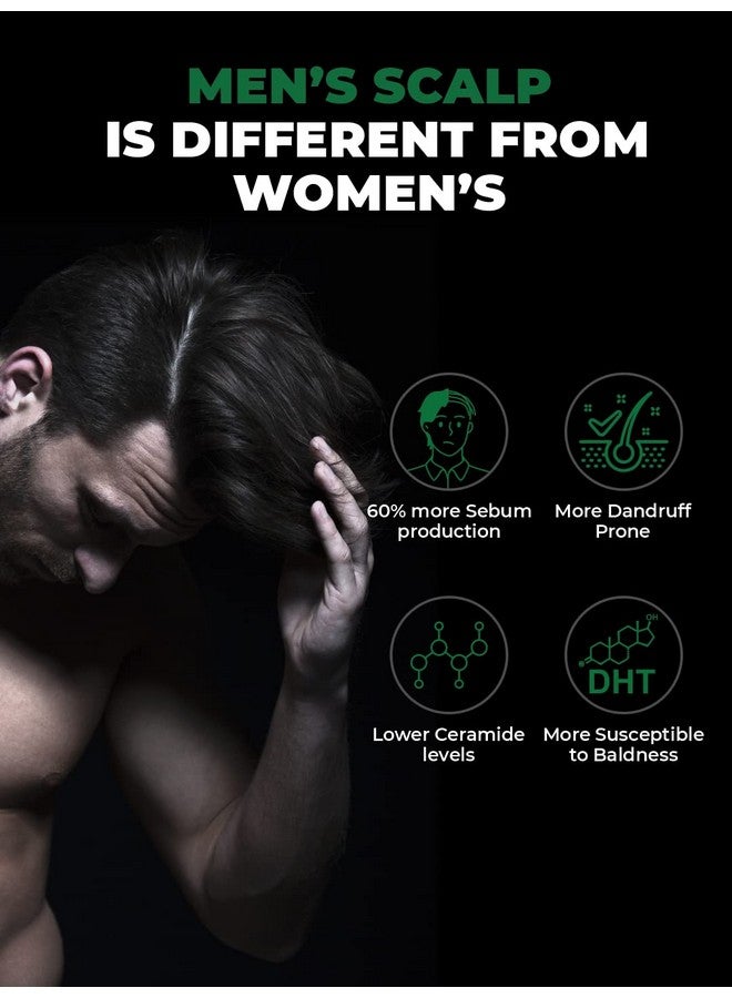 BEARDO Thin Hair Thickening Sulphate Free Shampoo, 200 Ml | Keratin Shampoo For Men | Sulphate And Paraben Free Shampoo | Biotin & Saw Palmetto For Strong & Thick Hair - Image 3