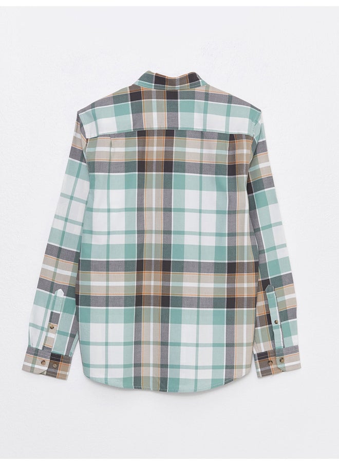 LC WAIKIKI - Regular Fit Long Sleeve Plaid Men's Shirt - Image 1