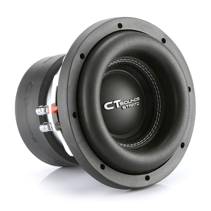 سماعة سوب ووفر CT Sounds STRATO8D2 1200 وات 8 بوصة مزدوجة 2 أوم
