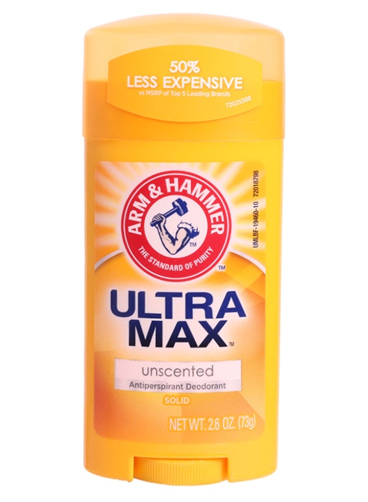 Ultra Max Deodorant Fragrance Free