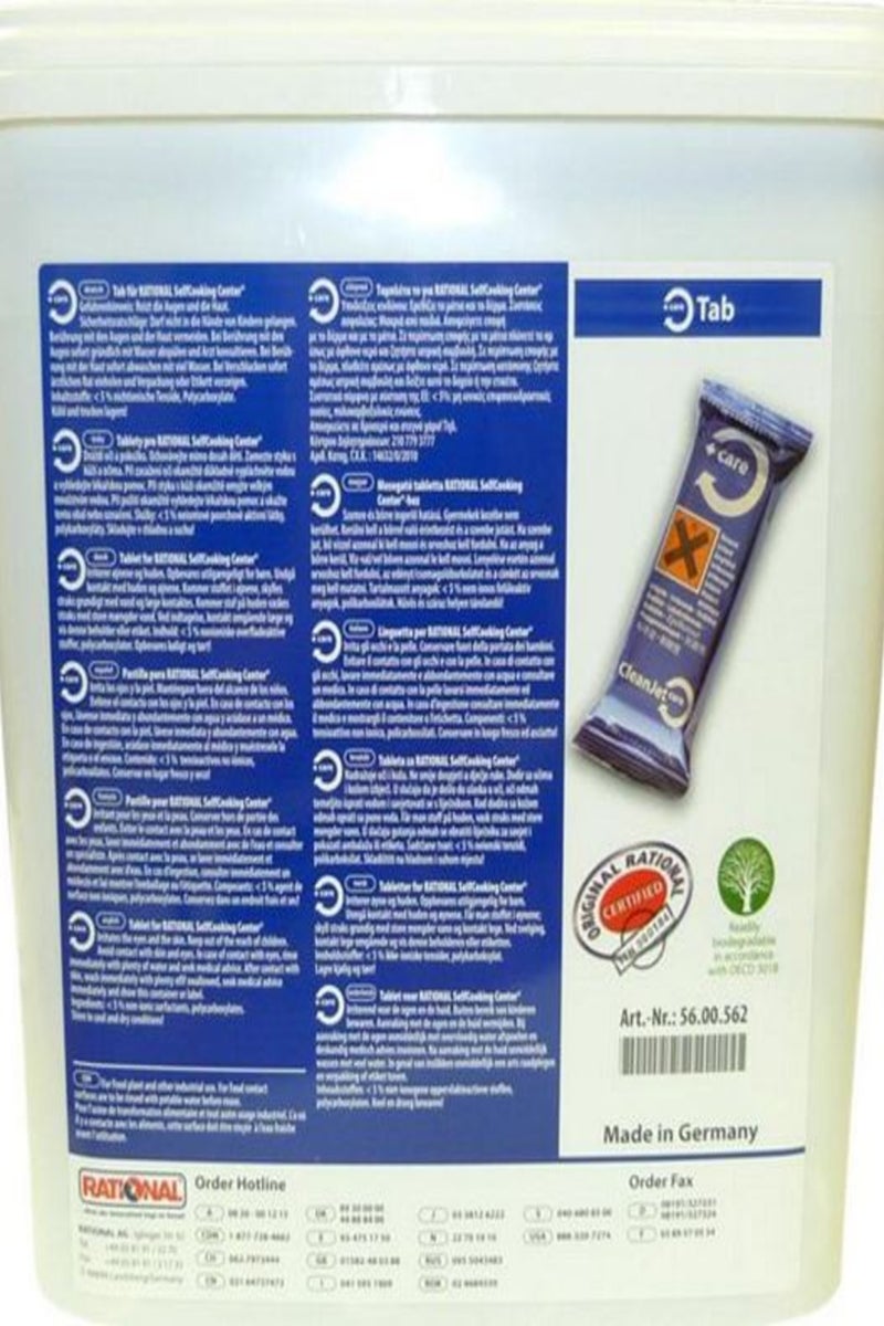 RATIONAL Rational Care Tabs 150 x 40 g for Rational Combi Steam Cleaner 