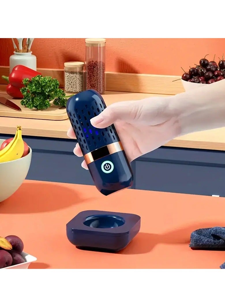 DubaiGallery USB Rechargeable Capsule-Type Fruit & Vegetable Washer - Perfect for Cleaning Meat & Purifying Water! - Image 3