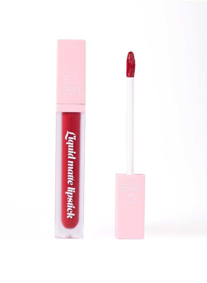 Siella Beauty Liquid Matte Lipstick Leen  - Image 1