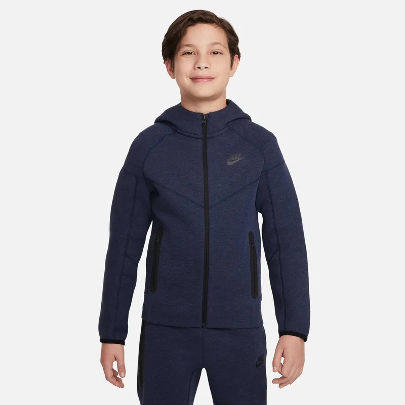 Nike Kids' Sportswear Tech Fleece Full-Zip Hoodie (Older Kids)