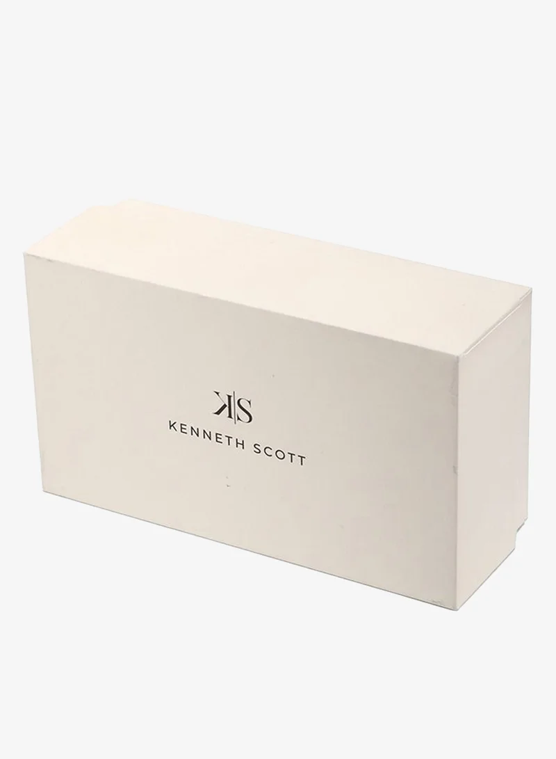 Kenneth Scott Black Men's Stainless Steel Mechanical Watch K22311-SBSB - 41 mm for Men | Best Price UAE