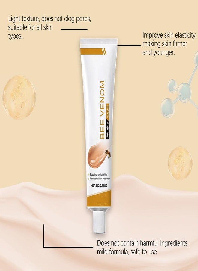 FYEBOO Bee Venom Moisturiser Cream Wrinkle Removal & Firming, Anti-Aging Eye & Face Bee Venom Skin Treatment Cream (1 Pack, 0.71Oz) - Image 4